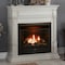 Duluth Forge Dual Fuel Ventless Gas Fireplace With Mantel - 26,000 Btu, Remote DFS-300R-2AW - alternate 1